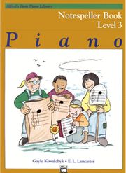 alfred s basic piano library notespeller book level 3 photo alfred s basic piano library notespeller book level 3 photo