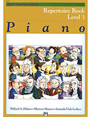 alfred s basic piano library repertoire book level 3 photo alfred s basic piano library repertoire book level 3 photo