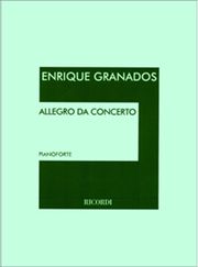 granados allegro da concerto photo granados allegro da concerto photo