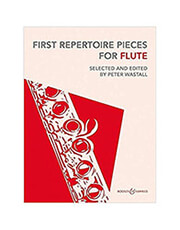 peter wastall first repertoire pieces for flute photo