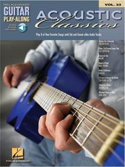 hal leonard acoustic classics guitar solo vol 33 bk cd photo