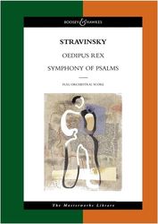 stravinsky igor oedipus rex symphony of psalms photo