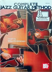 complete jazz guitar method by mike christiansen audio video on line photo