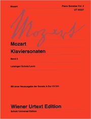 mozart wolfgang amadeus klaviersonaten piano sonatas vol 2 photo