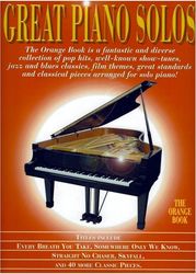 great piano solos the orange book photo