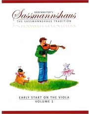 sassmannshaus early start on the viola volume 1 photo
