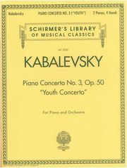 kabalevsky dmitri piano concerto no 3 youth concerto op 50 photo