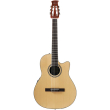 ilektroklassiki kithara applause by ovation ab24cii ab24cc 4s mid cutaway nylon photo