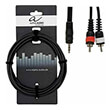 kalodio y gewa basic line alpha audio 1 x 35 mini jack stereo 2 x rca mono 3m photo