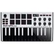 akai mpk mini white mkiii midi keyboard 25 pliktron photo