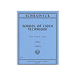 SCHRADIECK - SCHOOL �F VIOLA TECHNIQUE VOLUME 2