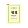 FAURE - SONATE NR. 2 E MINOR OP.108 (VIOLIN AND PIANO)