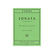 faure sonata no1 in a major op 13 violin and piano photo
