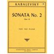 KABALEVSKY - SONATA NO 2 OP 45