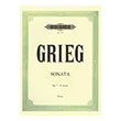 EDVARD GRIEG - SONATA OP. 7 E MINOR FOR PIANO /   PETERS
