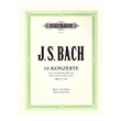 J.S.BACH - 16 KONZERTE NACH VERSCHIEDENEN MEISTERN BWV 972-987 KLAVIER (CEMBALO)