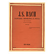 J. S. BACH - FANTASIA CROMATICA E FUGA PER PIANOFORTE /  RICORDI