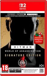 hitman world of assassination signature edition game key card photo