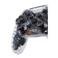 baseus nintendo switch motion sensing vibrating wireless gamepad transparent black extra photo 1