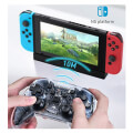 baseus nintendo switch motion sensing vibrating wireless gamepad transparent black extra photo 3