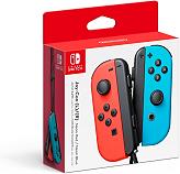 nintendo switch joy con pair neon red neon blue photo