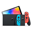 nintendoswitcholed model neon red neon blue photo