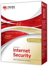 trend micro internet security 2010 3users photo