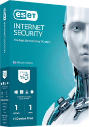 eset internet security 1user 1yr 2 devices retail photo