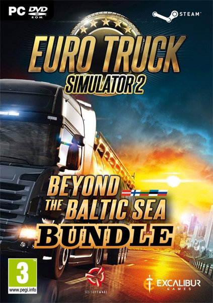 Euro Truck Simulator 2 Beyond The Black Sea Euro Truck Simulator 2 + Beyond The Baltic Sea Bundle - Games (PCG.03315)