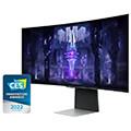 othoni samsung odyssey g8 oled ls34bg850suxen 34 curved wide qhd 175hz silver extra photo 1