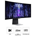 othoni samsung odyssey g8 oled ls34bg850suxen 34 curved wide qhd 175hz silver extra photo 2