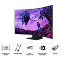 othoni samsung odyssey ark ls55bg970nuxen 55 ultra hd 4k 165hz black extra photo 3