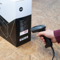 qoltec wired qr barcode scanner usb extra photo 3