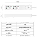 coolseer zigbee smart power strip col ps02zbe extra photo 2