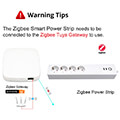 coolseer zigbee smart power strip col ps02zbe extra photo 5