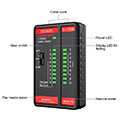 habotest ht812 network cable tester rj45 rj14 rj12 rj9 extra photo 3