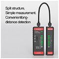 habotest ht812 network cable tester rj45 rj14 rj12 rj9 extra photo 5