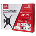 superior 23 55 motion extra slim tv wall mount extra photo 2