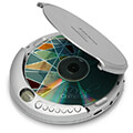 lenco cd 201si port cd mp3 player anti shock silver extra photo 2