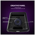 akai party box 800 forito bluetooth party speaker me led tws 60w rms extra photo 12