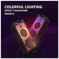 akai party box 800 forito bluetooth party speaker me led tws 60w rms extra photo 14
