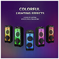 akai party box 800 forito bluetooth party speaker me led tws 60w rms extra photo 15