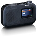 lenco pdr 026bk portable dab fm radio with bluetooth black extra photo 1