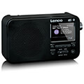 lenco pdr 036bk dab  fm radio with bluetooth black extra photo 1