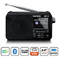 lenco pdr 036bk dab  fm radio with bluetooth black extra photo 2