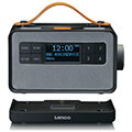 lenco pdr 065bk portable fm dab radio with big buttons and easy mode function black extra photo 10