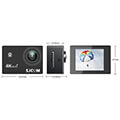 sjcam sj4000 air 4k action camera black extra photo 2
