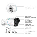 ip camera poe reolink rlc 510a 2k extra photo 2