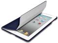 puro booklet cover ipad 2 with magnet stand up eco leather blue extra photo 1