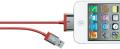 belkin f8j041cw2m red chargesync cable for ipad extra photo 1